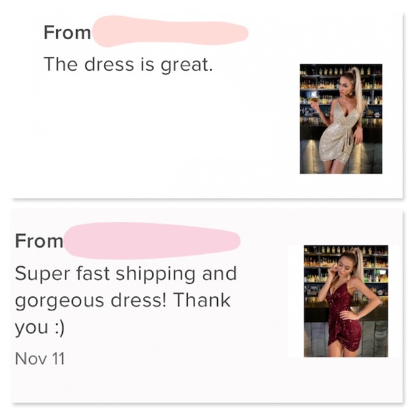 Deep V Burgundy Sequin Draped Mini Dress - Picture 7 of 12